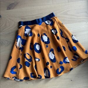 3.1 Phillip Lim for Target A-Line Skirt in Orange and Blue